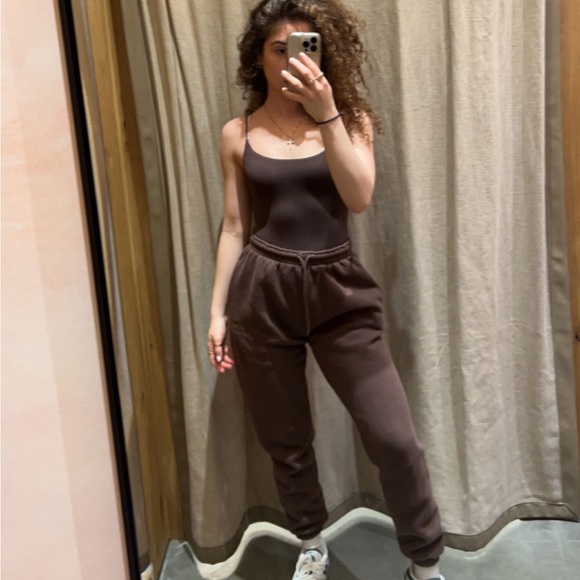 White Fox Boutique Pants - White fox boutique brown sweat pants